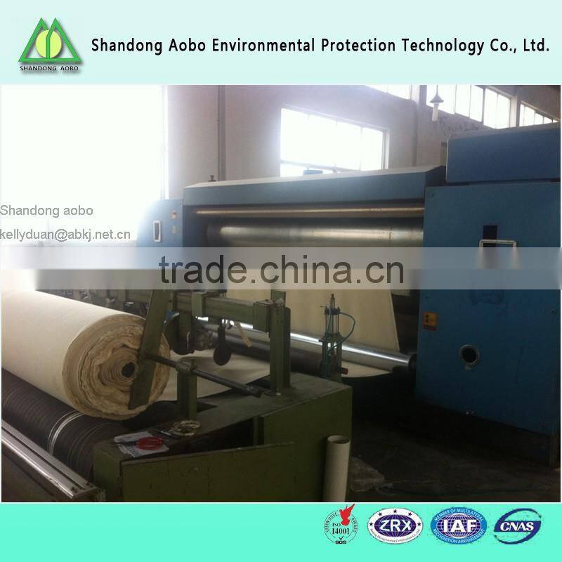 Power plant Needle punched PPS blended PTFE filter fabric for baghouse