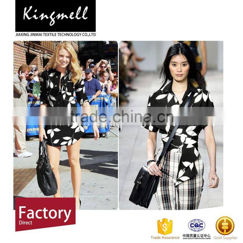 Digital Printing Custom Pure Silk Fabrics Wholesale Fabric