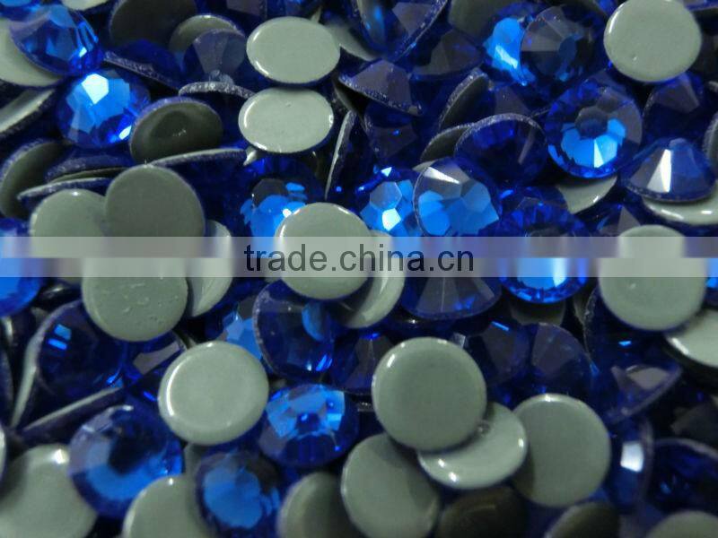 China factory wholesale decorative shiny leed free and multi size loose Decorative Ornament crystal dmc hotfix rhinestone
