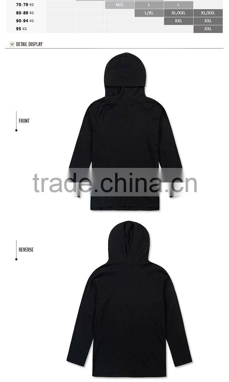 New Wholesale Mens Casual cusom Black Hoodies for men Hooded Hoodie
