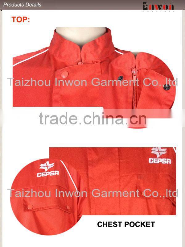 Custom design oil industrial safety workwear uniform flame retardant coverall