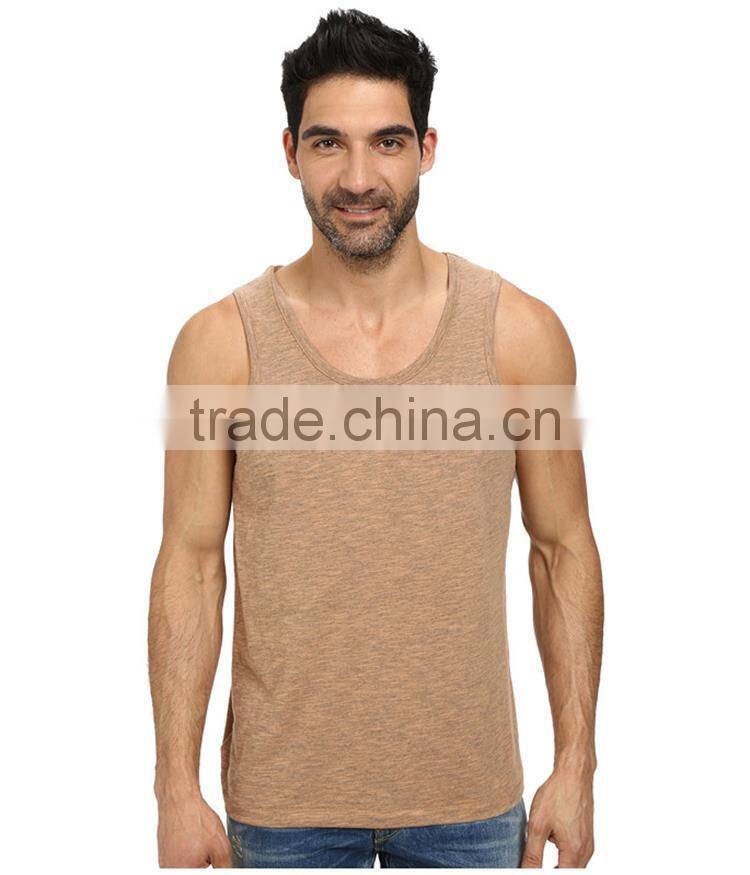 Plain loose fit tank tops for men wholesale cheap
