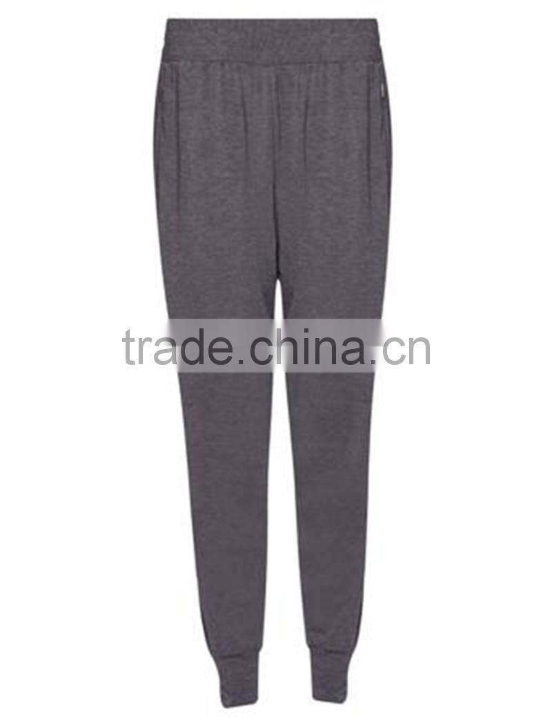 2017 Wholesale High Quality Custom Solid Plain Gym Spotrs Women Pants OEM Service
