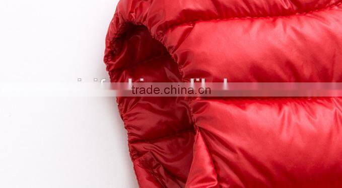 factory suppliers children's vests & custom fashion girls winter padded waistcoats