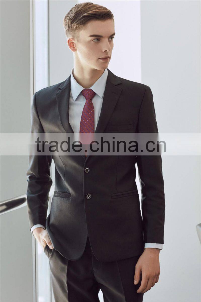 OEM Custom Made Stock China Cheap Black Wedding Best Man Suits