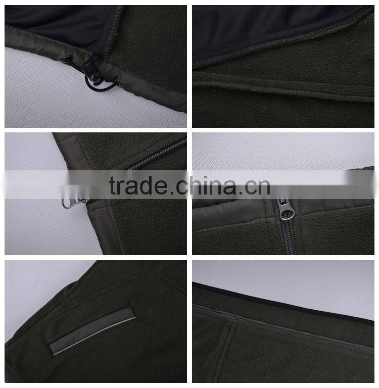 high quality autumn season cheap men polar fleece jacket