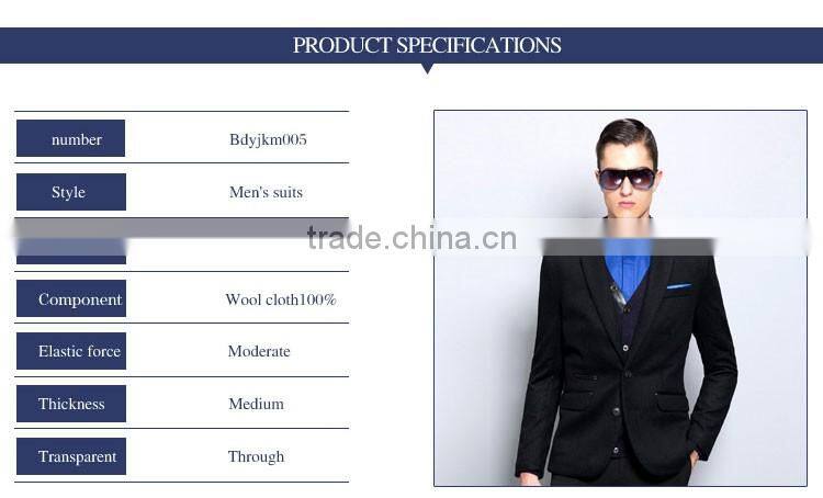 Bespoke Stylish Men Pants Suits Slim Fit Blazer