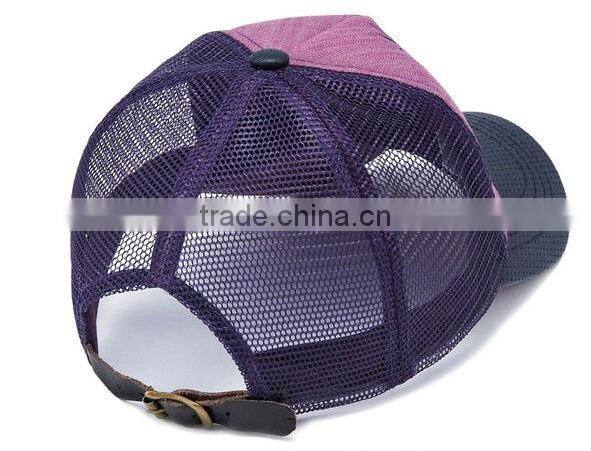 Deer Patch Embroidered Net Surface Baseball Cap Wholesale