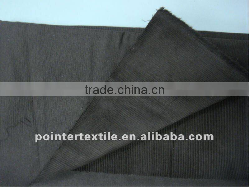 COTTON/SPANDEX 97/3 11W CORDUROY FABRIC 12X16+70D 51X134 57/58'' DYED