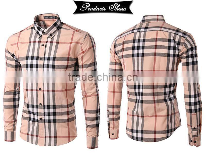 latest style round bottom casual man shirt made by man shirt manufacturer
