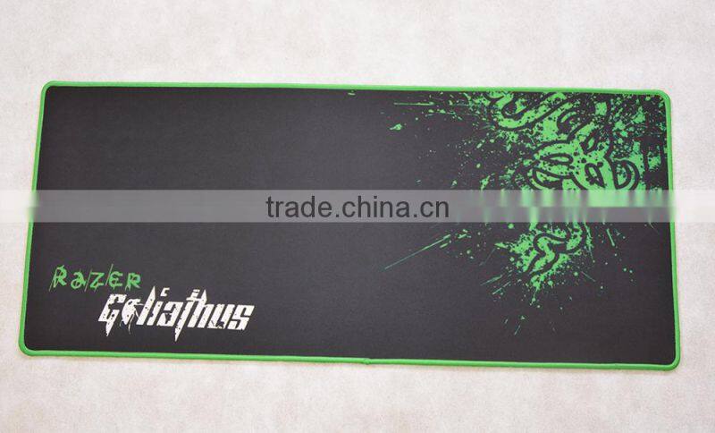 Hot Sale Big Size Rubber Gaming Razer Mouse Pad