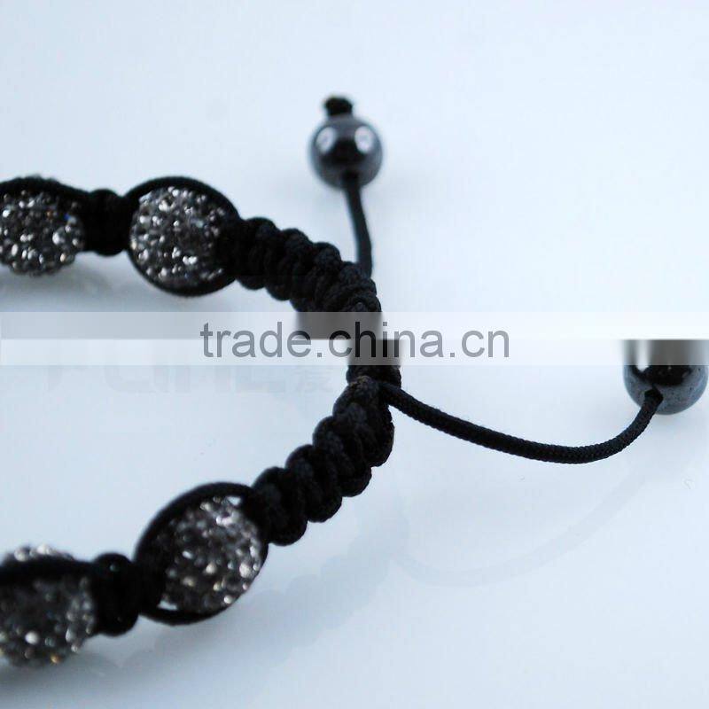 China A stone Shamballa bracelet