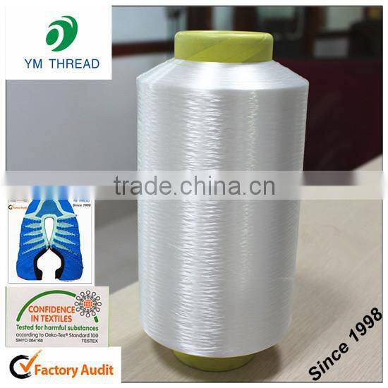 Shoes Material 100% Nylon Veneer Hot Melt Glue Thread 100D 150D