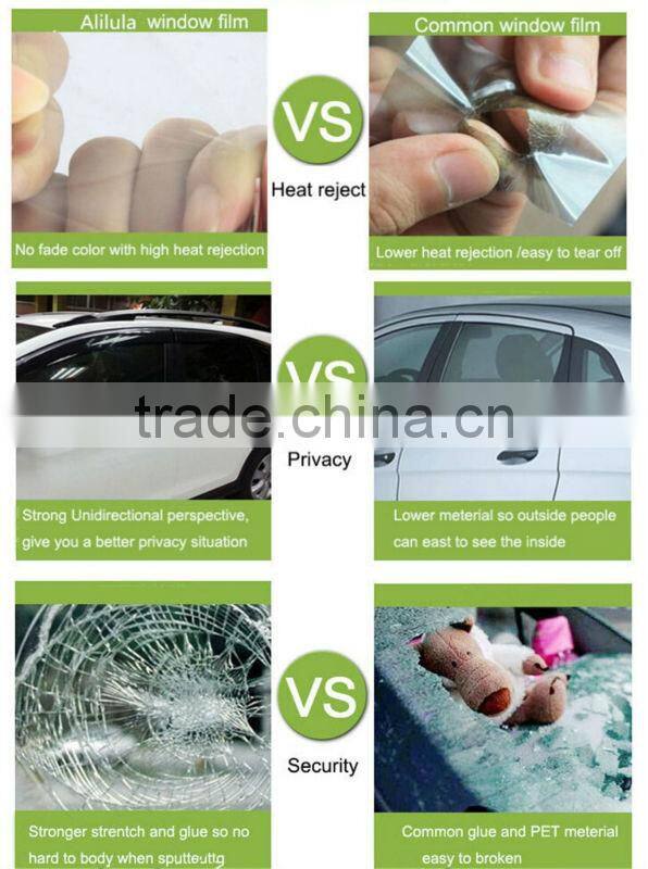 Hot selling 1.5 mil self adhesive solar protection window insulation film