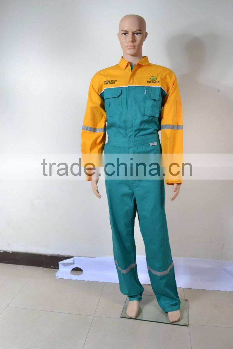 2016 Blue Acid Resistant Anti Fire Coverall Workwear