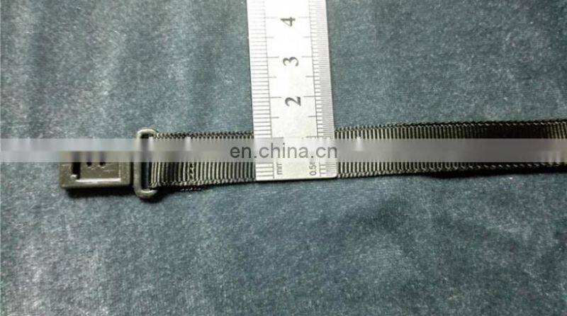 Black Metal Or Plastic Slider Bow Tie Straps Adjustable