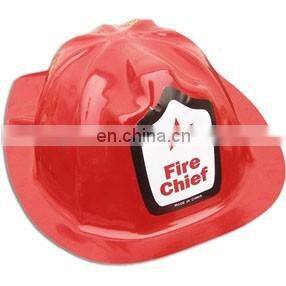 Hot sale red toy fireman helmet for children with high quality CH2070