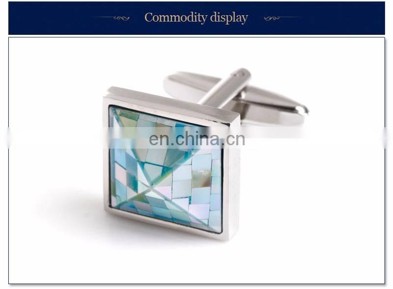 fashion character green mother of pearl cufflink famous pearl jewelry