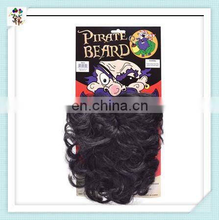 Fancy Dress Captain Caribbean Pirate Long Wavy Synthetic Fake Beard HPC-0367