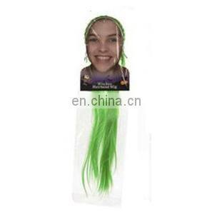 Bright Vibrant Colors Witch Long Synthetic Hair Pieces with Headband HPC-0109