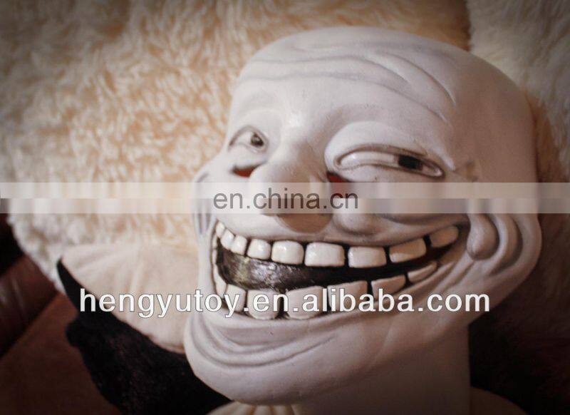 Troll Face New Funny Mens Slogan Meme Problem Trollface Mask