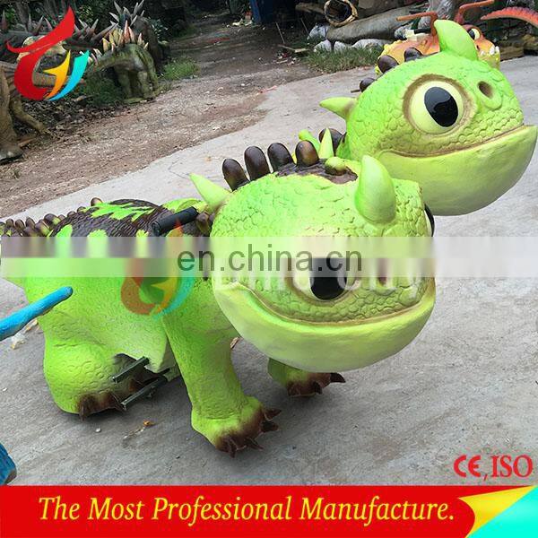 Hot sale kids game battery riding dinosaur