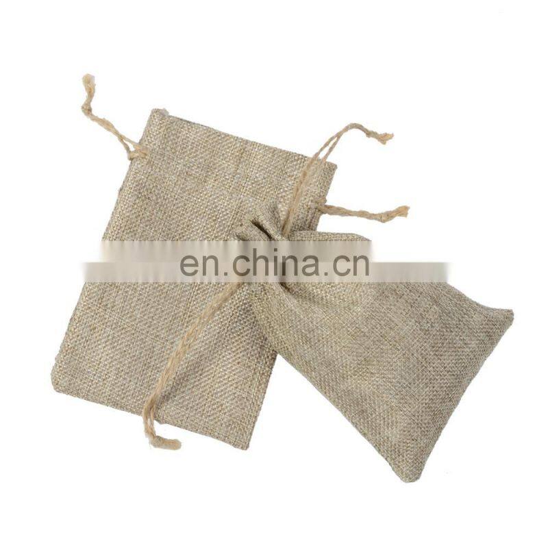 Wholesale eco biodegradable small hessian bag