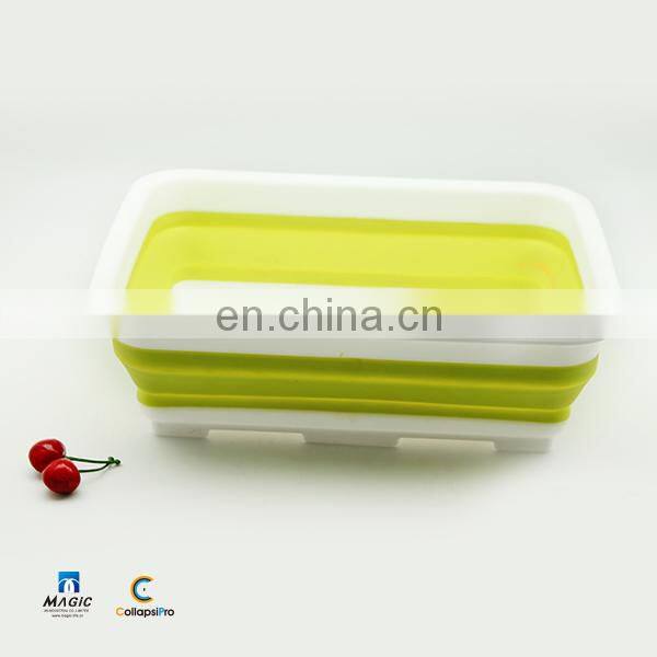 2018 Collapsible Kitchen Multi-Use Dish Storage Tray