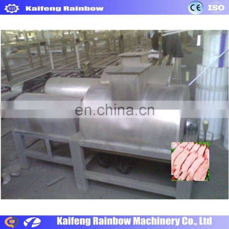 Stainless Steel Factory Price Sheep Feet Dehairer Machine Cow cattle sheep goat head feet dehairing machine