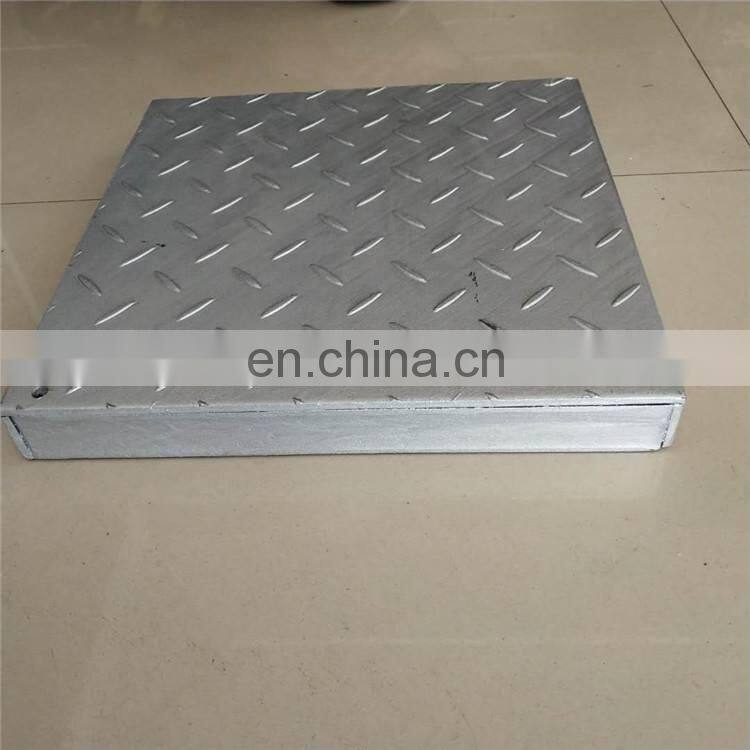 Q235 SS400 chequered plate 5mm 6mm steel checkered plate