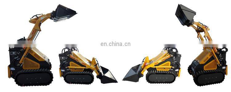 Construction and landscape machine mini skid steer loader attachments
