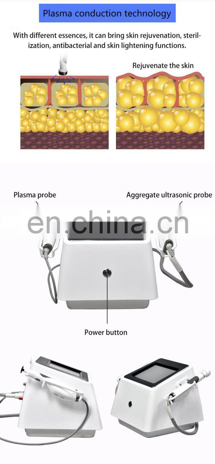 The Best Selling Items Plasma Face Care Machine Ozone Plasma Device for Acne Treatment