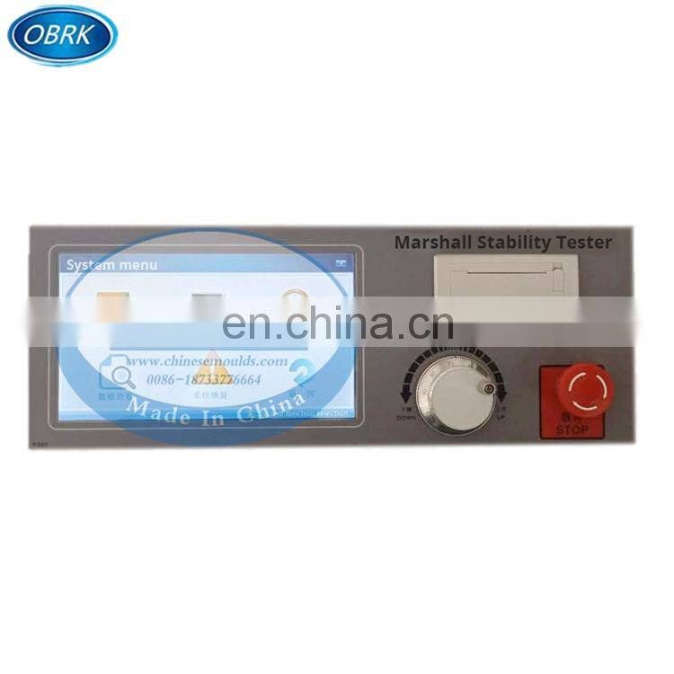 Reliable quality 50kN Automatic digital Marshall stability testing machine