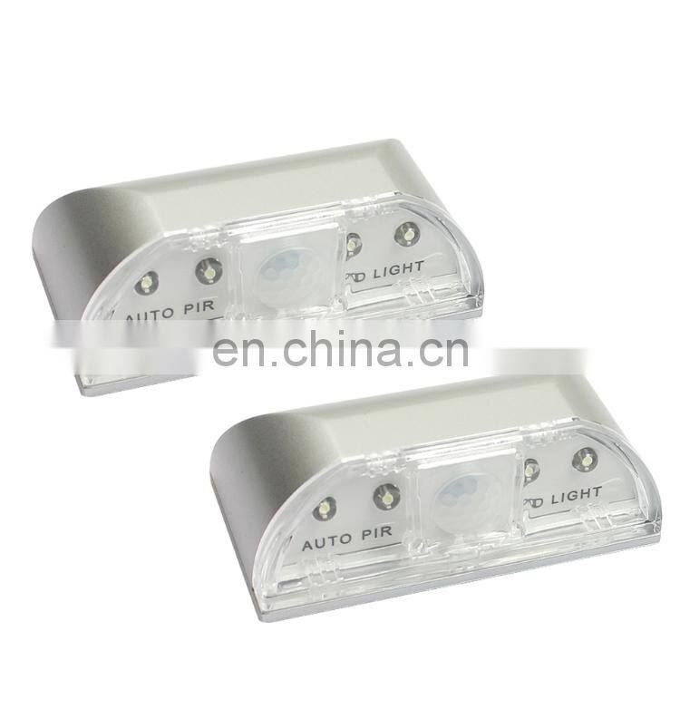 LED door handle cabinet wardrobe induction lamp human body infrared sensor night light