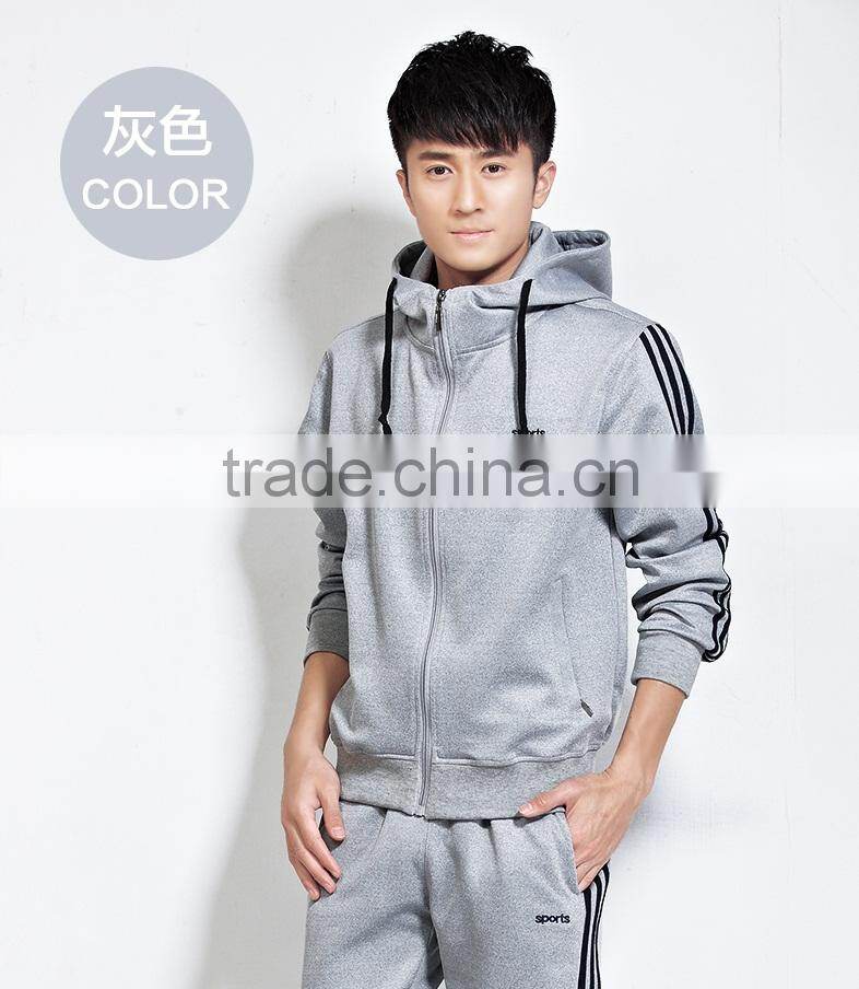 OEM Plain Fashion Hign Quality Breathable Sport Men Tracksuit