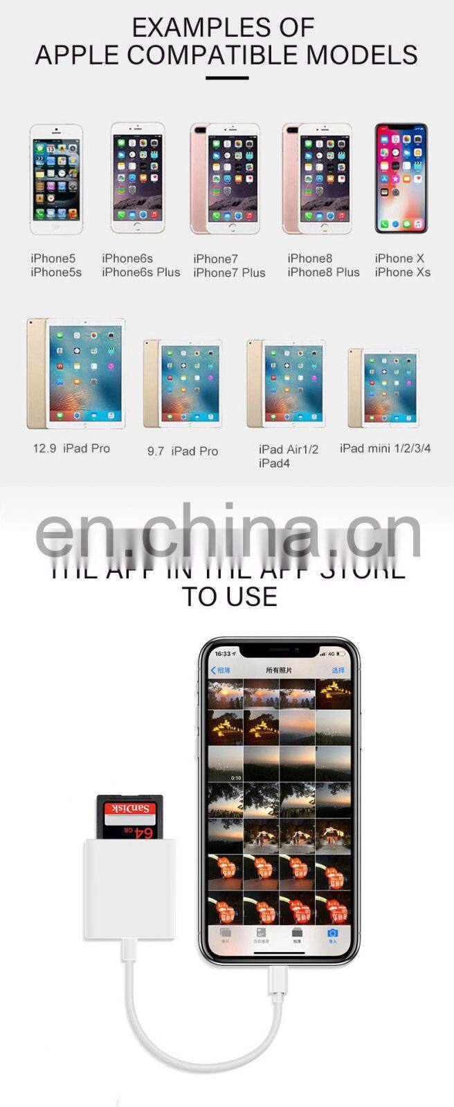 All In 1 Card Reader Writer Amazon Top Seller Sd/Memory Card Reader 2020 Wholesale Camera Tablet Pc Smart Card Reader