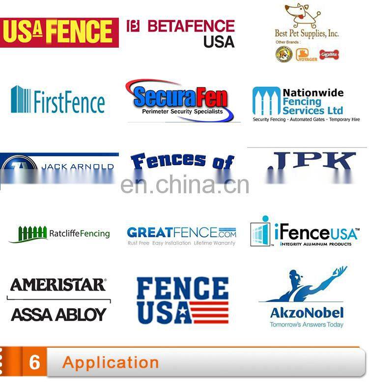 Hot sale Canada security fencing panels temporary fence set