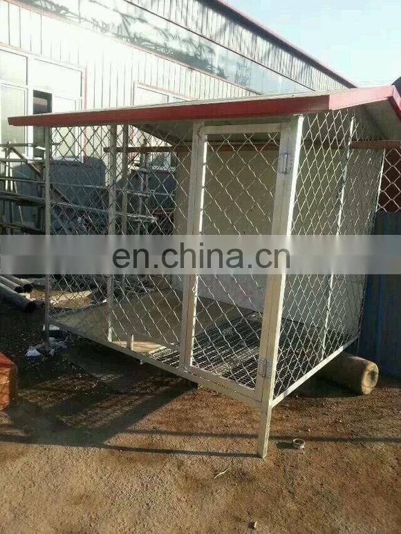Large Pet Enclosure Dog Kennel Run Animal Cage Chain Link and Welded Type