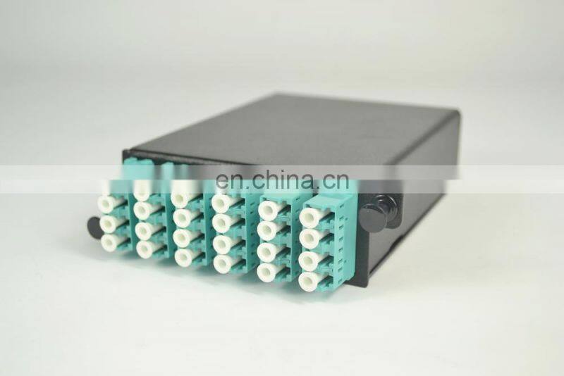 Fiber Optic 12F 24F OM3 MPO Cassette MTP Cassette