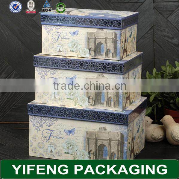 paper storage box sets paper gift box sets