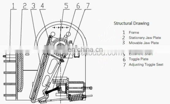 250x400  jaw crusher machine