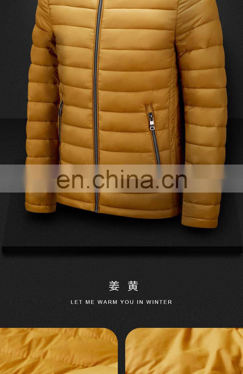2021 autumn and winter men's cotton-padded jacket casual cotton-padded jacket men's padded cotton-padded bread  bubble coat