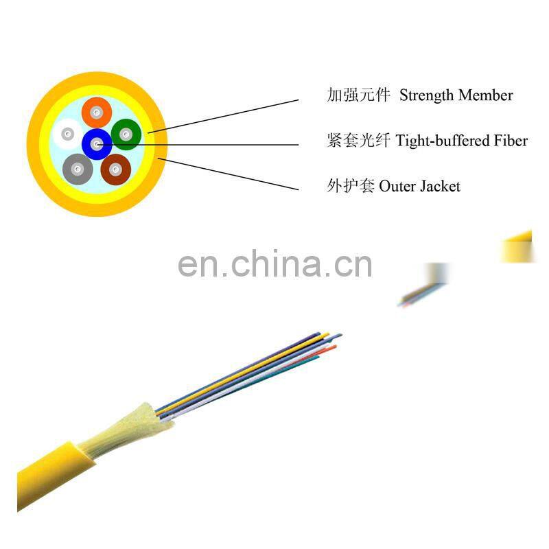 MT-11008 Factory price GJFJZV Indoor SM single mode Fiber OPtical Cable