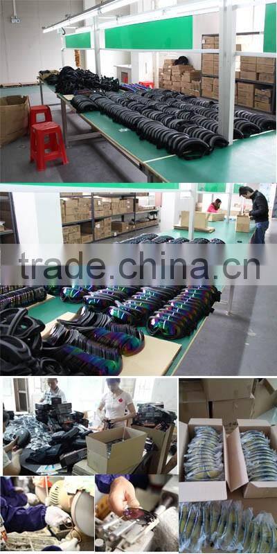 Latest scratch mirrored colorful motocross goggles with CE certified