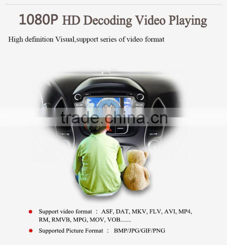 Car DVD GPS for Hyundai IX35 2010-2013 CANBUS Radio DVD BT TV RDS SWC iPod WIFI 3G USB/SD MP3/MP4 Touch Screen Phonebook AUX IN