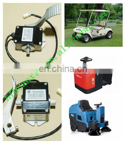 electric vehicle foot pedal with potentiometer