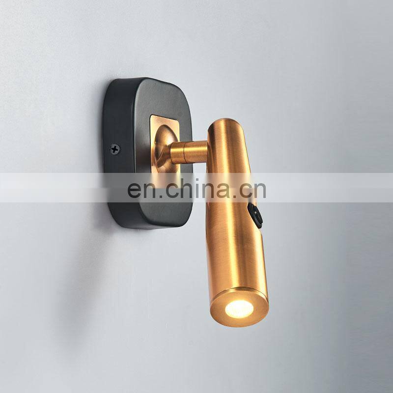 Chinese Indoor 3W Led Wall Lamp Eye Protection Lamp Students Learn To Read Up And Down Aluminum Decorate Wall Lamp