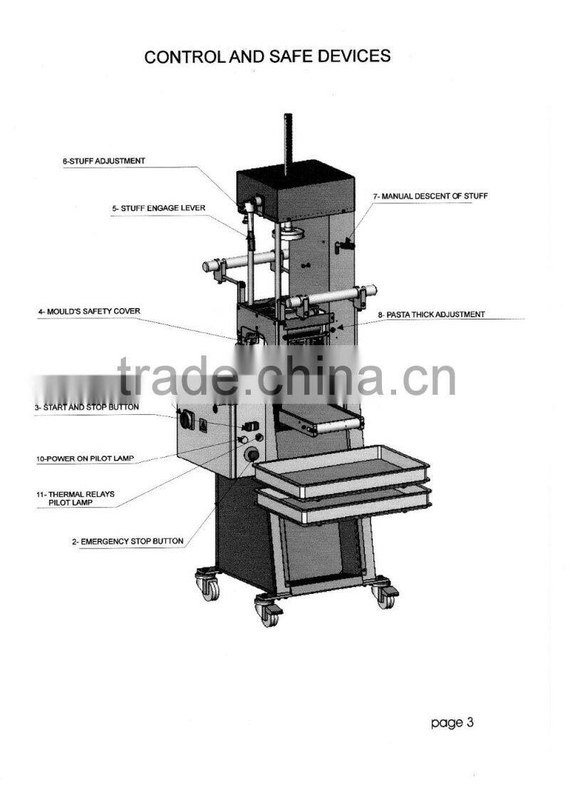 Professional Ravioli and pasta maker Machine