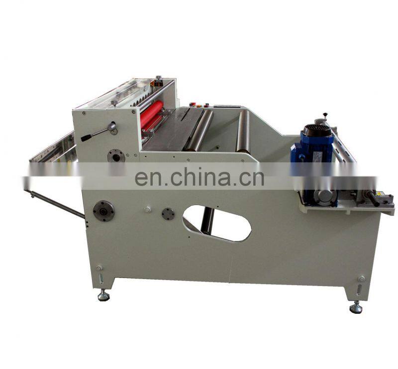 Professional Manufacturer Die Cutter with Sheet Paper Cutting Machine Safety Cover on Cutting Knife Sizing Cutting PVC,PP 600mm