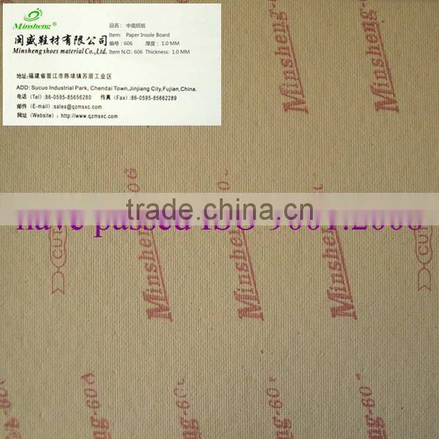 Min Sheng Shoe Paper Insole Board 626 1.0mm